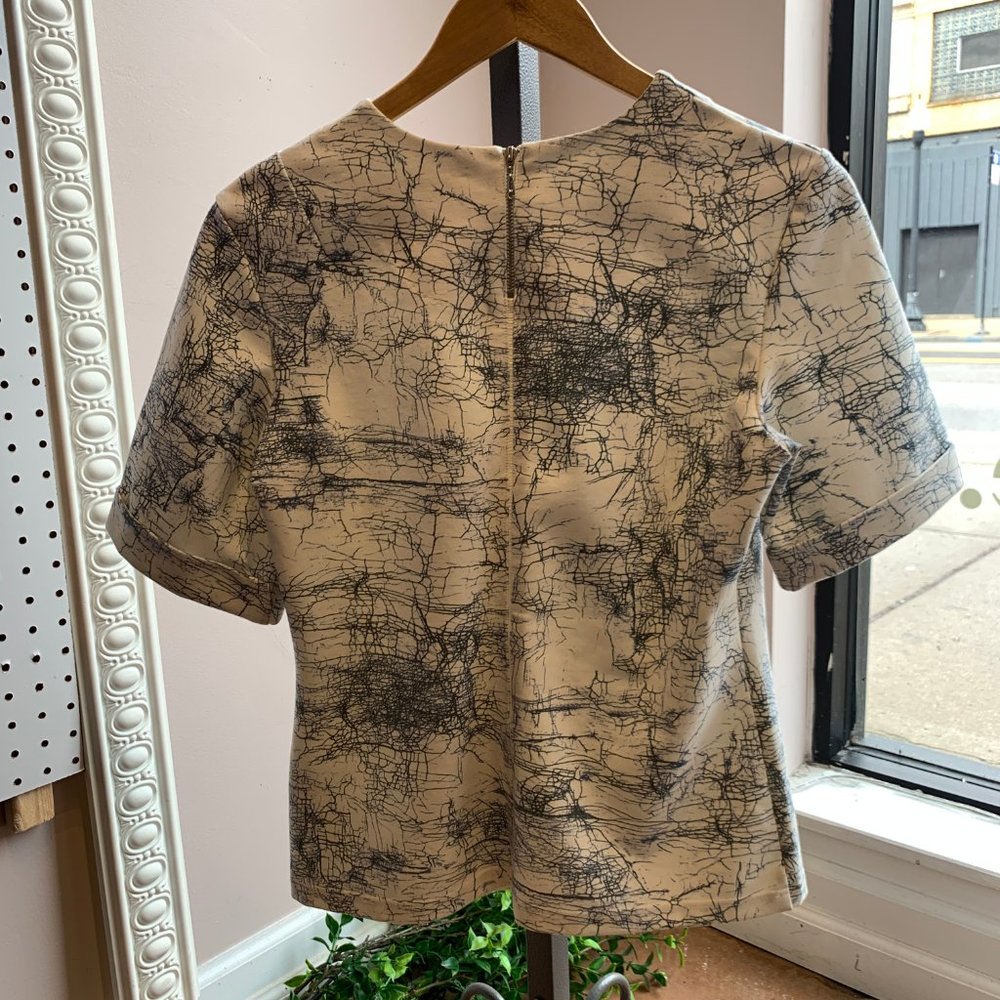 WILLOW of Australia Marble Print Blouse - Picture 3 of 5